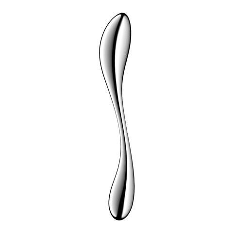 Двосторонній металевий фалоімітатор Satisfyer Star Force 3 (27 см) - фото