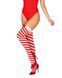 Чулки Obsessive Kissmas stockings S/M - фото товара
