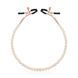 Зажимы для сосков с цепочкой Rosy Gold Nipple Clamps Pearls - фото товара