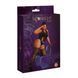 Бодістокінг з імітацією боді та панчіх Moonlight Plus Model 02 Black XL-XXXL - фото товару