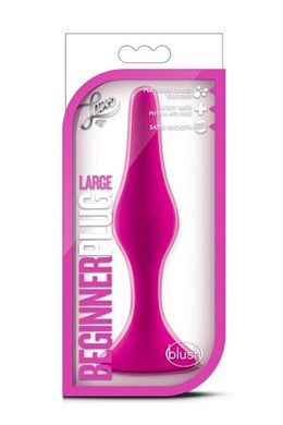 Анальный плаг Blush Luxe Beginner Plug Pink (3 см) - фото
