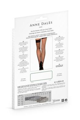 Чулки Anne De Ales CLOE Black Т1 - фото