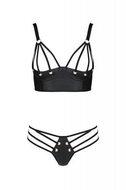 Комплект білизни Passion Malwia Bikini black 6XL/7XL - фото