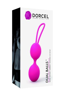 Вагинальные шарики Dorcel Dual Balls Magenta - фото