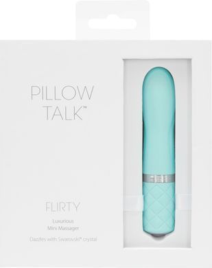 Вибратор Pillow Talk Flirty Teal бирюзовый - фото