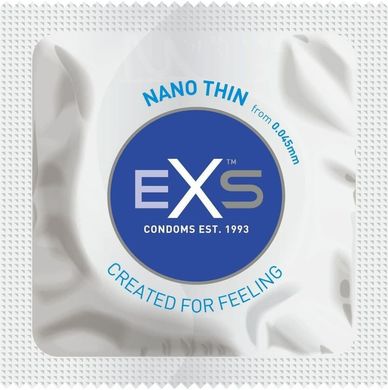 Презервативи ультратонкі EXS Nano Thin VEGAN (12 шт) - фото