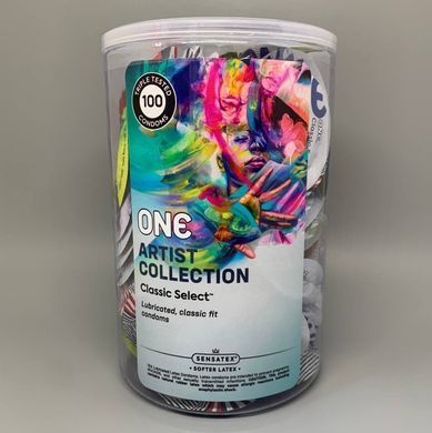 Презервативы ONE Classic Select Artist Collection (100 шт) - фото