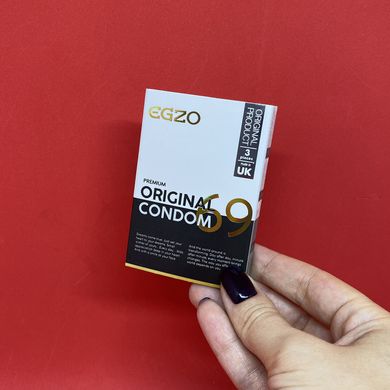 Анатомические презервативы EGZO Original (3 шт) - фото