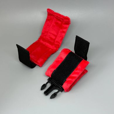 Наручники Art of Sex Handcuffs Soft Touch червоні