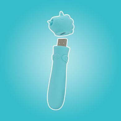 Минивибратор-единорожка Unihorn USB Bullet Mount'n Peak - фото