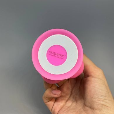 Фалоімітатор, що світиться, SilexD Johnny Pink Glow in the dark (17,6 см) (пом'ята упаковка) - фото