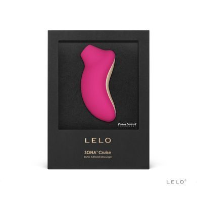 LELO SONA Cruise Cerise - вакуумно-звуковий стимулятор клітора - фото