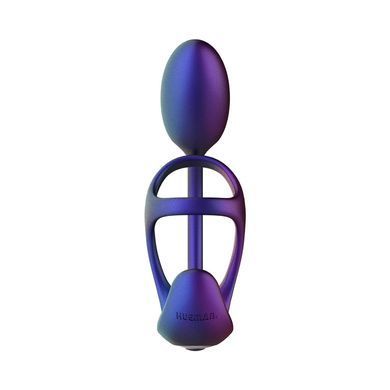 Ерекційне віброкільце з віброяйцем Hueman Halo Orbit Cock Ring With Ball Stimulator and Bullet Vibrator - фото