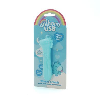 Минивибратор-единорожка Unihorn USB Bullet Mount'n Peak - фото