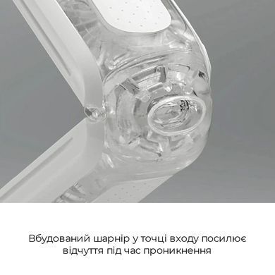 Tenga Flip Zero GRAVITY White - мастурбатор білий - фото