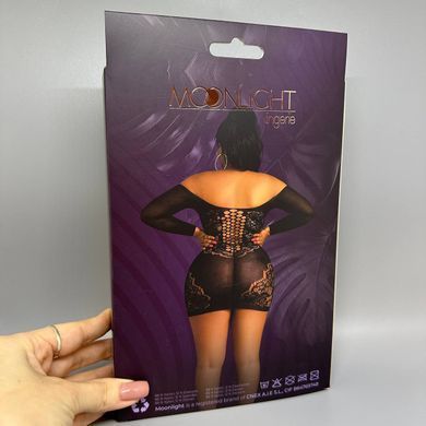 Платье-сетка Moonlight Plus Model 07 Black XL-XXXL, Черный, XL/XXXL