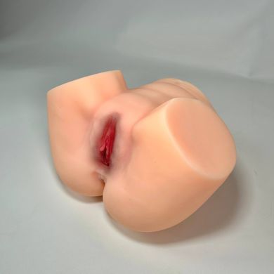 Мастурбатор напівторс анус та вагіна Real Body Real Sophia з вібрацією, вакуумом і звуком - фото