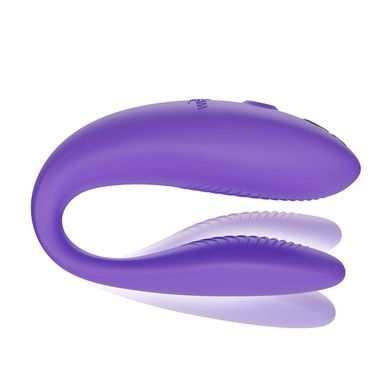 We-Vibe Sync GO Light Purple - смарт-вібратор для пар фіолетовий - фото