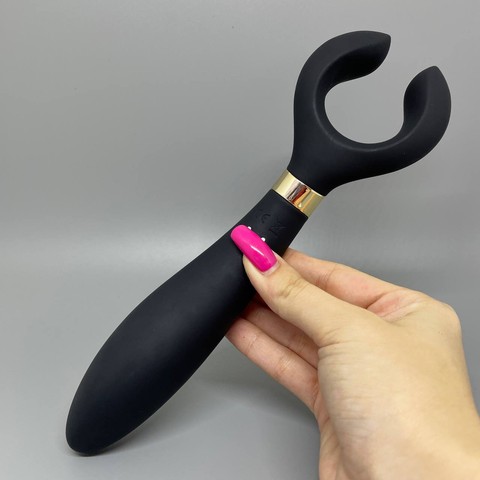 Satisfyer Endless Fun Black - многофункциональный вибратор черный - фото