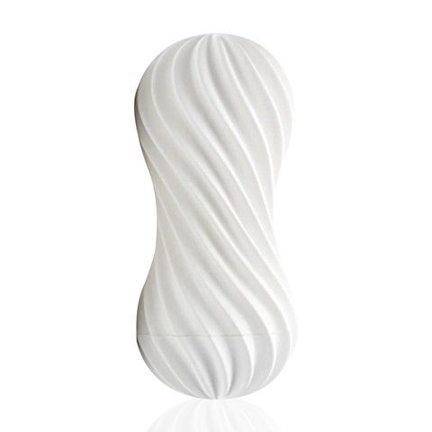 Мастурбатор Tenga FLEX silky white білий - фото