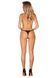 Трусики Obsessive Chemeris thong XL/2XL чорні