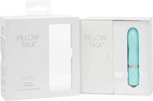 Вибратор Pillow Talk Flirty Teal бирюзовый - фото