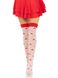 Панхохи Leg Avenue Polka Dot Mushroom Thigh Highs One Size - фото товару