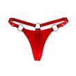 Трусики з ПВХ Feral Feelings String Bikini Red Trasparent