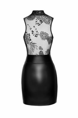 Платье Noir Handmade F241 Short dress with powerwetlook skirt and tulle top S