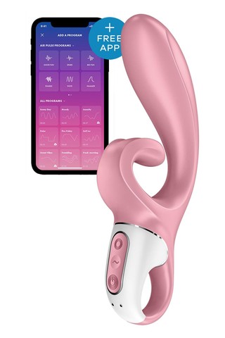 Satisfyer Hug Me Pink - смарт-вібратор кролик - фото