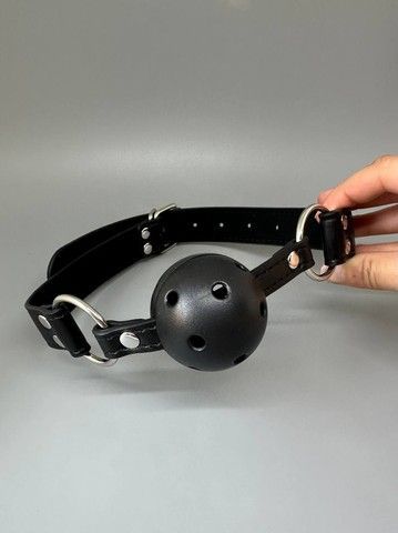 Повітропроникний кляп Fetish Tentation Rigid Gag Ball - фото