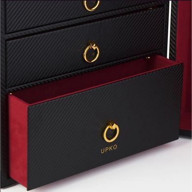 Шкаф-чемодан с аксессуарами для БДСМ Upko (14 предметов) черный - фото