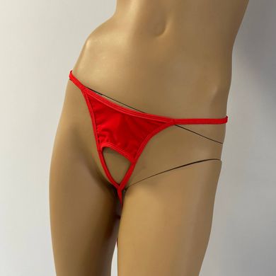 Труси чоловічі з силіконовою анальною пробкою S Art of Sex Joni plug panties size S Red XS-2XL - фото