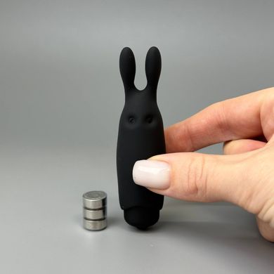 Минивибратор Adrien Lastic Pocket Vibe Rabbit черный - фото