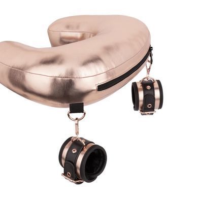 Бондаж на шию для ніг та рук  Rosy Gold Neck and Leg Sling Restraint Set - фото