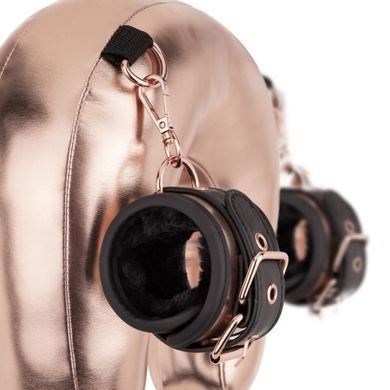 Бондаж на шию для ніг та рук  Rosy Gold Neck and Leg Sling Restraint Set - фото