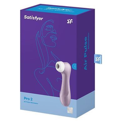 Satisfyer Pro 2 violet - вакуумний кліторальний стимулятор - фото