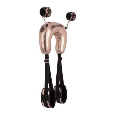 Бондаж на шию для ніг та рук  Rosy Gold Neck and Leg Sling Restraint Set - фото