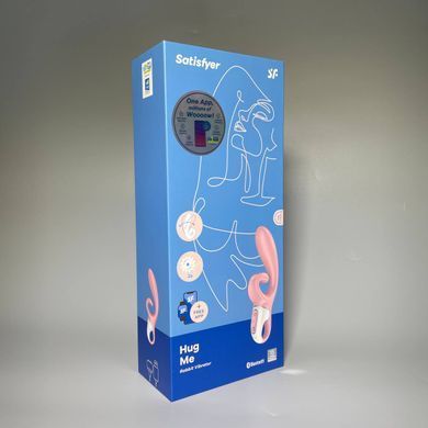 Satisfyer Hug Me Pink - смарт вібратор-кролик - фото