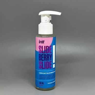 Лубрикант оральный Intt Slide Berry Slide со вкусом ежевики 100 мл - фото