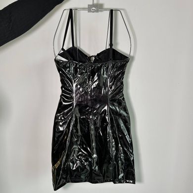 Сорочка сукня і трусики Passion BELLATRIX CHEMISE black S/M