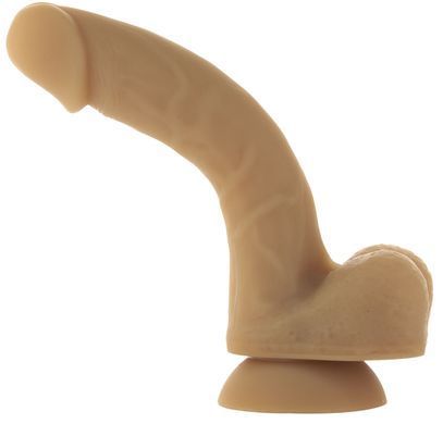 Фаллоимитатор ADDICTION ANDREW 8" Bendable Dong Caramel (20,3 см) - фото