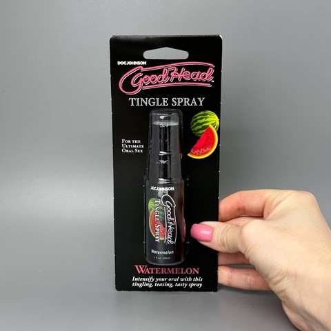 Спрей для минета арбуз Doc Johnson GoodHead Tingle Spray Watermelon (29 мл) - фото