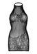 Эротическое платье Leg Avenue Rhinestone halter mini dress OS Black