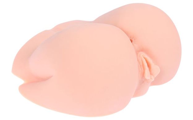 Мастурбатор полуторс с вибрацией Kokos Juliana Deluxe (вагина и анус) - фото
