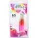 Фалоімітатор Doc Johnson Crystal Jellies 6,5 Inch Classic Dong Rainbow 16,5 см - фото товару