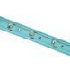 Нашийник з повідцем Liebe Seele Blue Lamb Leather Collar with Velvet Lining - фото товару