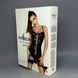 Сорочка сукня і трусики Passion BELLATRIX CHEMISE black S/M