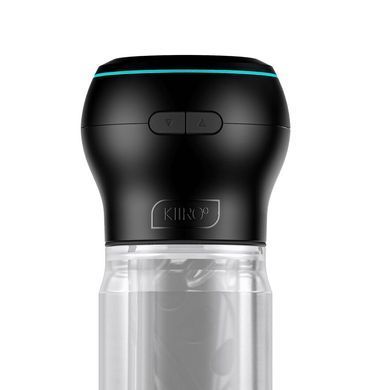 Kiiroo Feel Pocket Crystal PowerBlow Combo Set - мастурбатор+вакуумна насадка - фото
