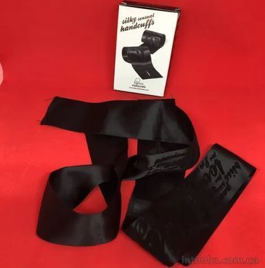 Наручники лента - Silky Sensual Handcuffs - фото